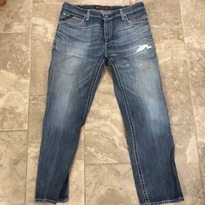 ARIAT Men’s M4 Low Rise Basic Boot Cut FR Work Jeans